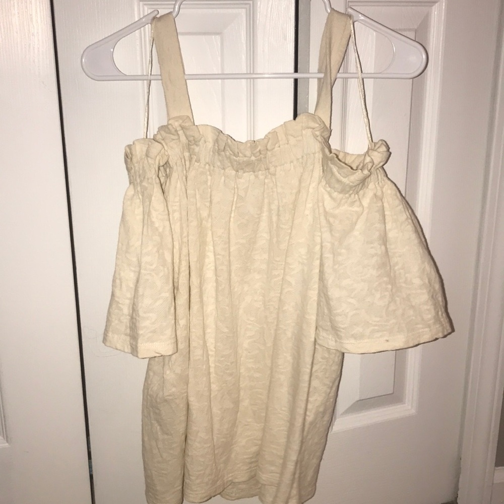 Lucky Brand Cream top